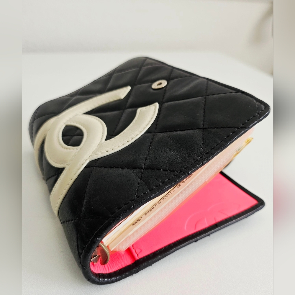 Chanel Black Cambon Quilted Leather Agenda Holder With Booklets & Address Book - Picture 7 of 16